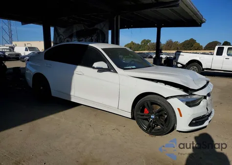 2016 BMW 328 I Sulev из США, поврежденный, VIN WBA8E9G51GNT43033